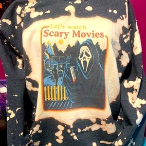 Let’s watch scary movies sweatshirt